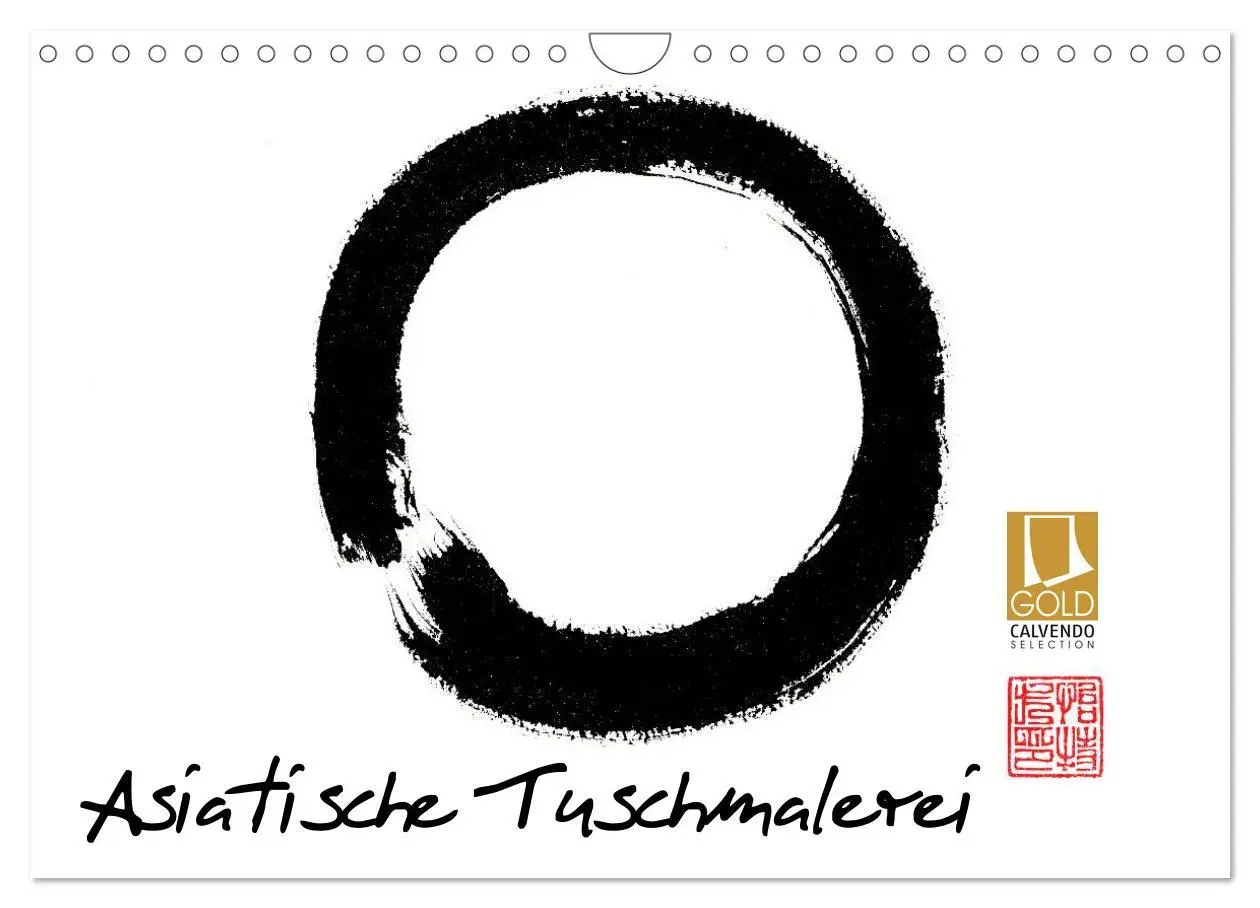 Cover: 9783516072129 | Asiatische Tuschmalerei (Wandkalender 2026 DIN A4 quer), CALVENDO...