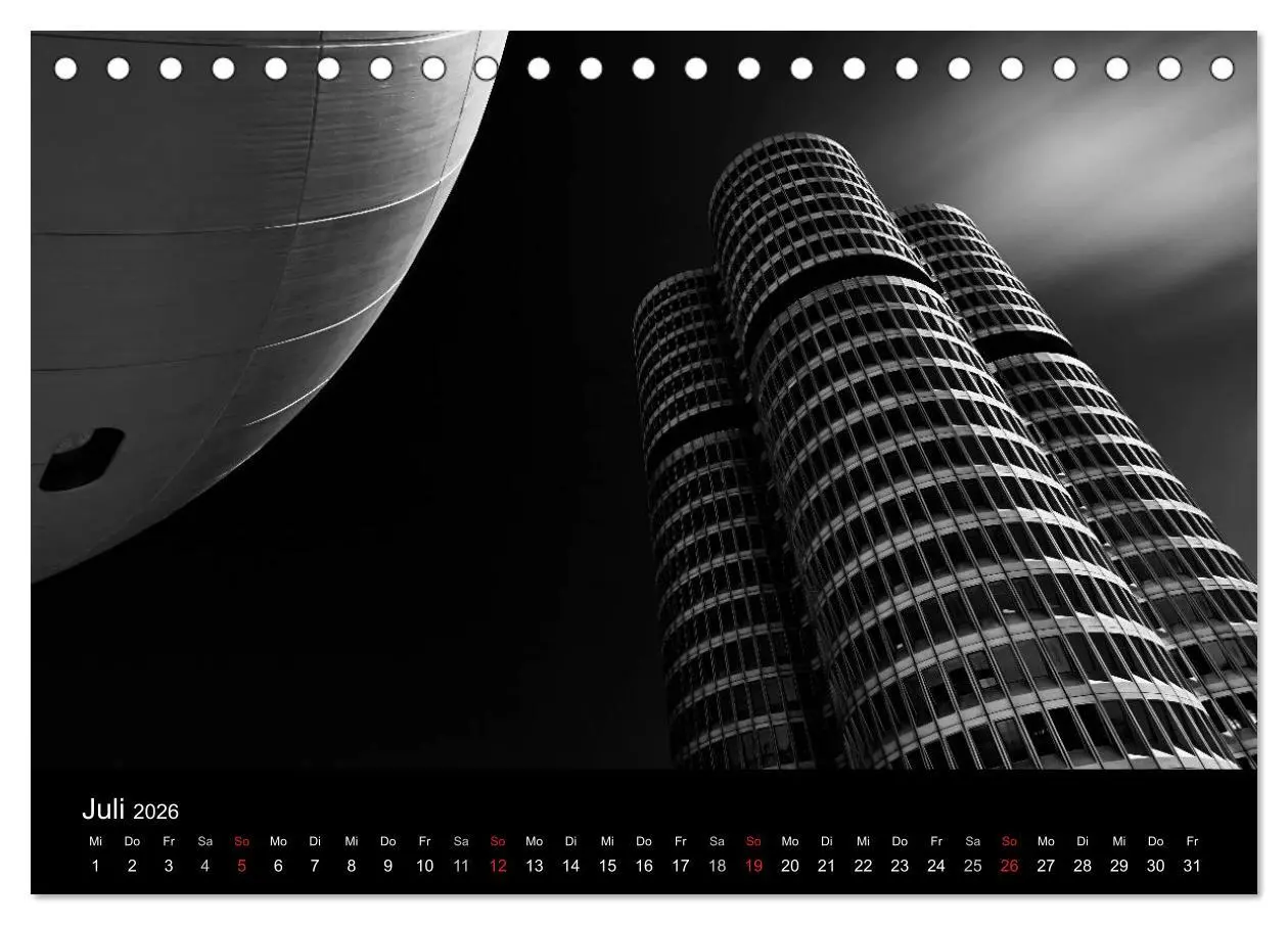Bild: 9783516212129 | Black-Schwarz-Noir 2026 (Tischkalender 2026 DIN A5 quer), CALVENDO...
