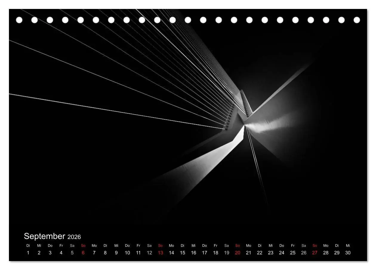 Bild: 9783516212129 | Black-Schwarz-Noir 2026 (Tischkalender 2026 DIN A5 quer), CALVENDO...