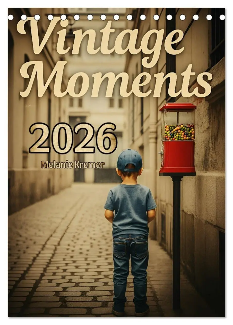Cover: 9783516692129 | Vintage Moments - Klassiker für jeden Monat (Tischkalender 2026 DIN...