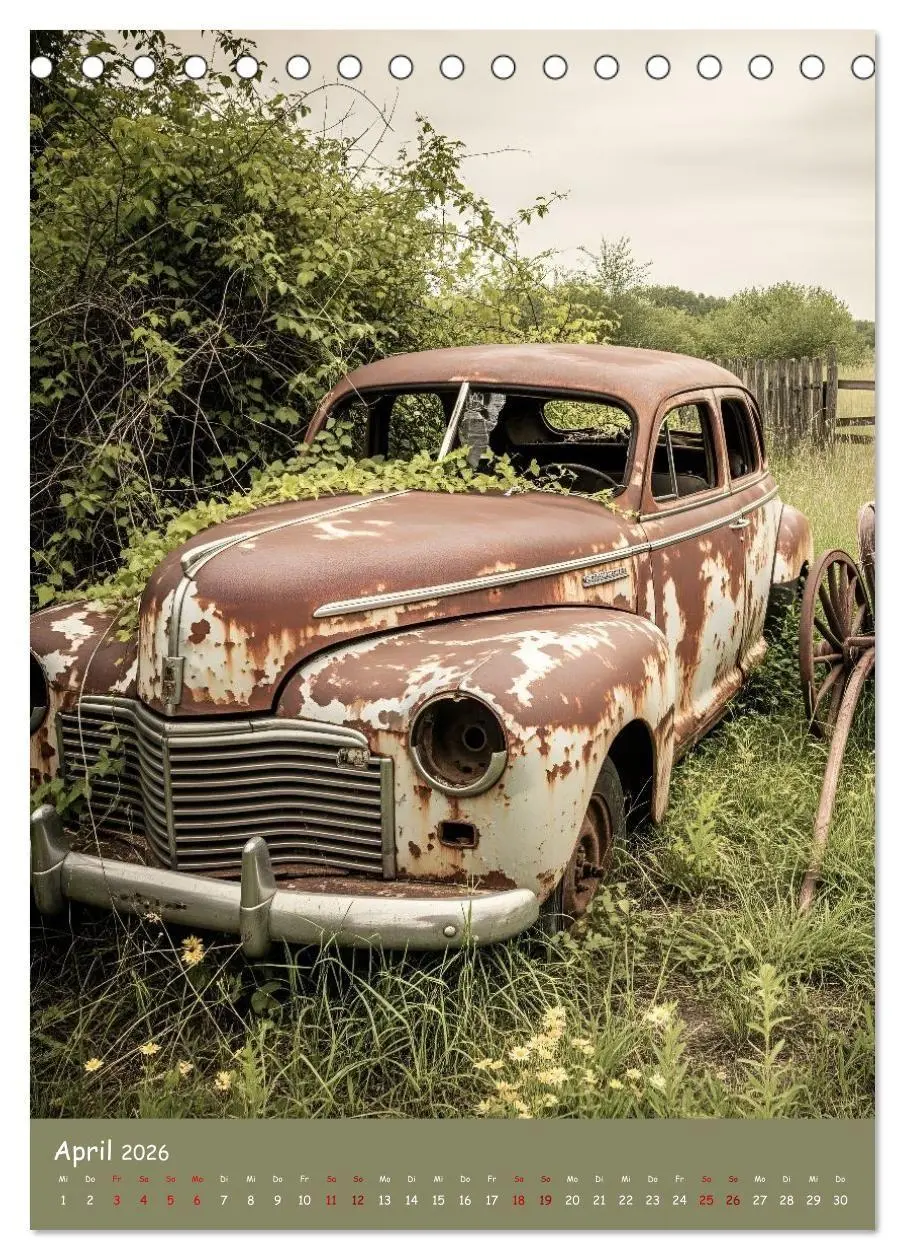 Bild: 9783516692129 | Vintage Moments - Klassiker für jeden Monat (Tischkalender 2026 DIN...