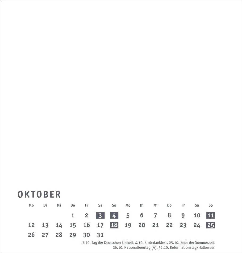 Bild: 9783756412129 | Premium-Bastelkalender weiß mittel 2026 | Kalender | Spiralbindung