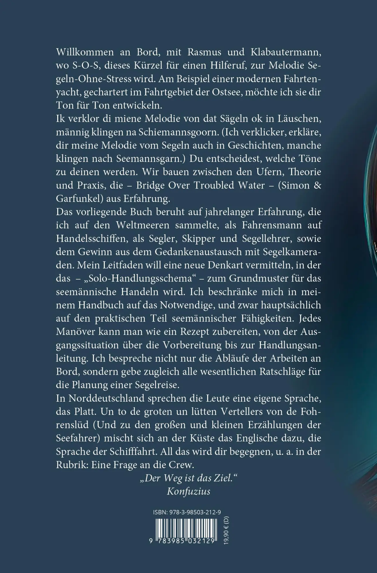Rückseite: 9783985032129 | EINFACH SEGELN | Ein Handbuch für Segler | Nicolai Ludwig | Buch