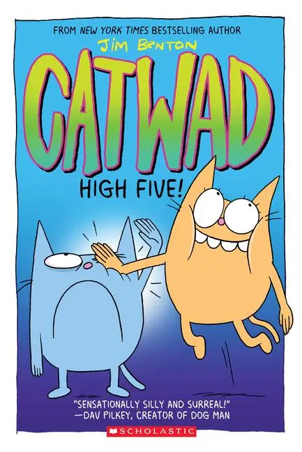 Cover: 9781338682229 | High Five! a Graphic Novel (Catwad #5) | Volume 5 | Jim Benton | Buch
