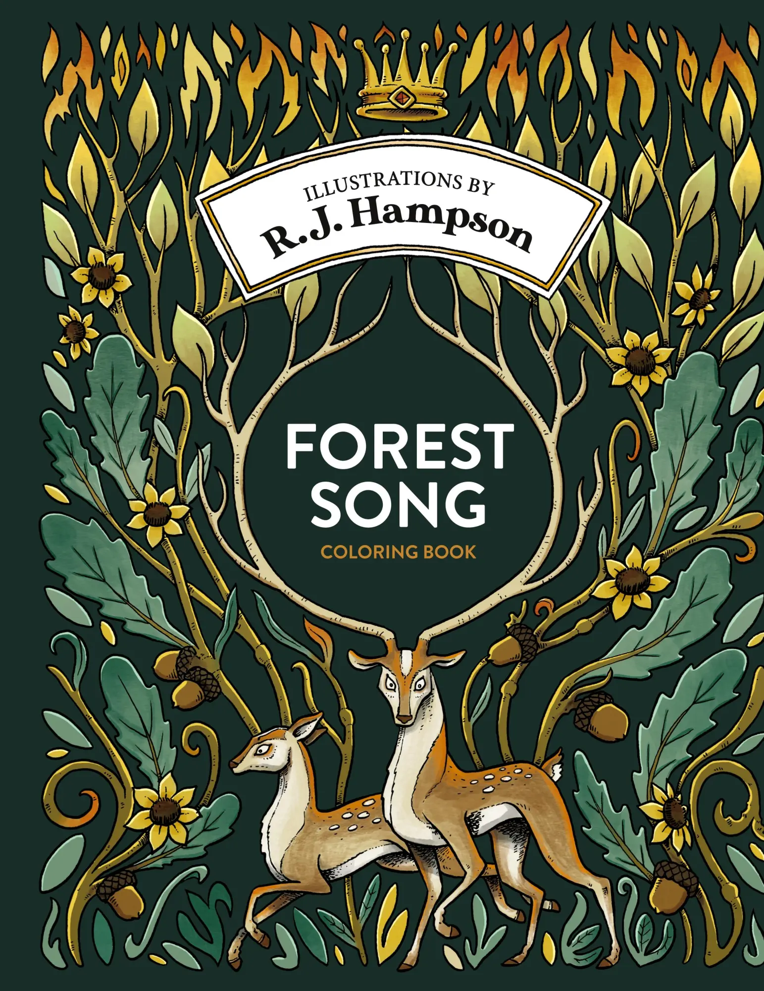 Cover: 9781922472229 | Forest Song Coloring Book | R. J. Hampson | Buch | Englisch | 2023