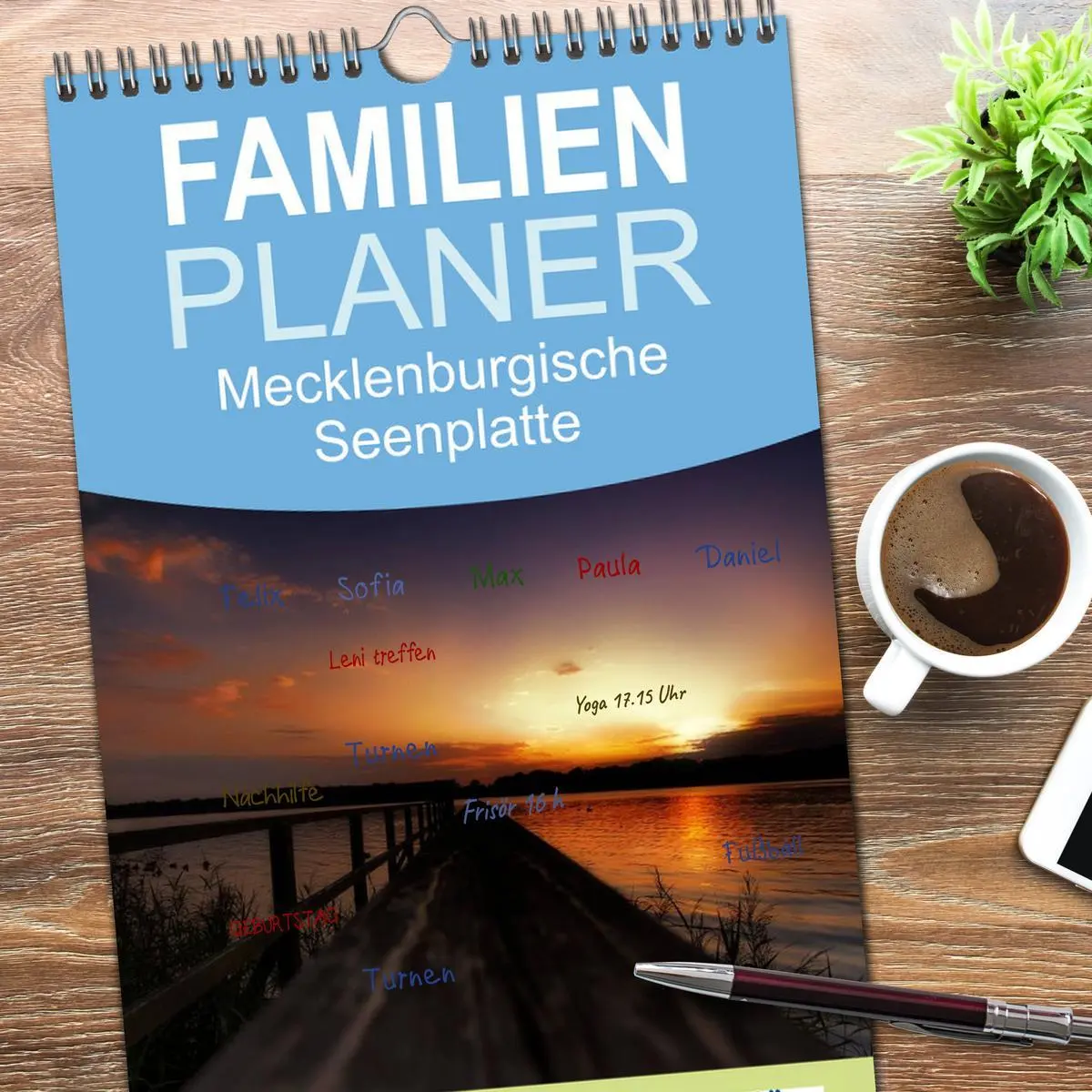 Bild: 9783516512229 | Familienplaner 2026 - Mecklenburgische Seenplatte - zum Träumen...