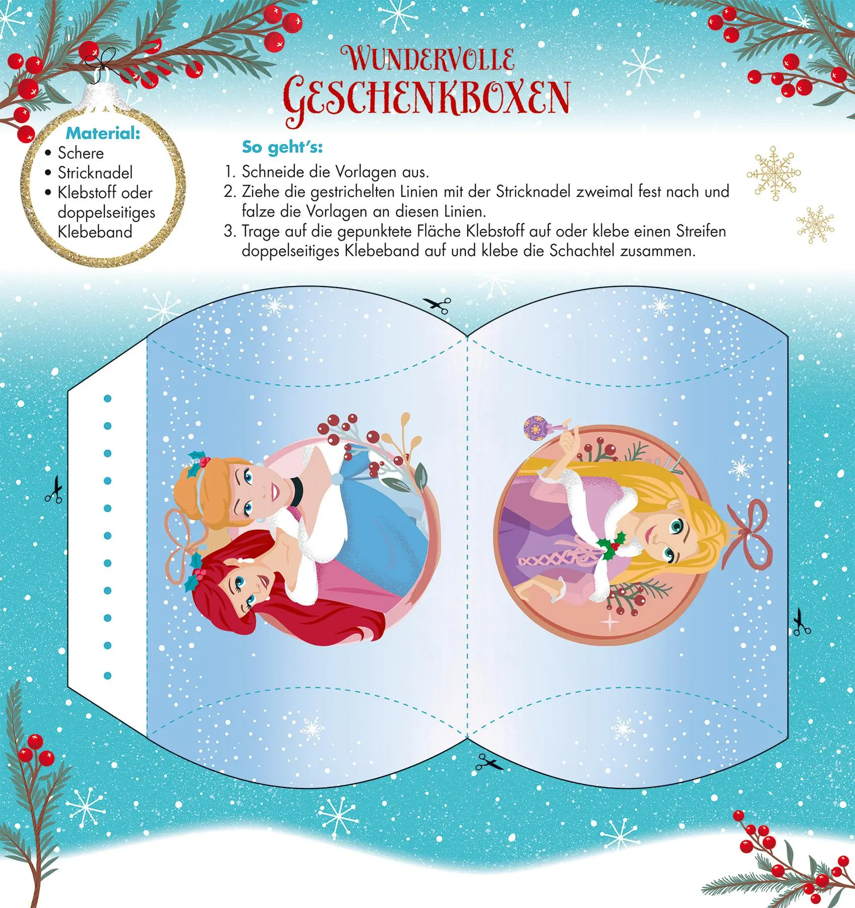 Bild: 9783833242229 | Disney: Mein großer Weihnachts-Bastelspaß | Panini | Taschenbuch