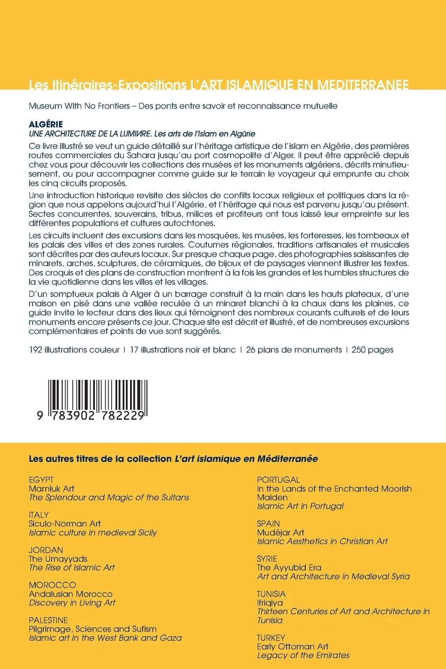 Rückseite: 9783902782229 | Une architecture de la lumière | Les arts de l'Islam en Algérie | Buch
