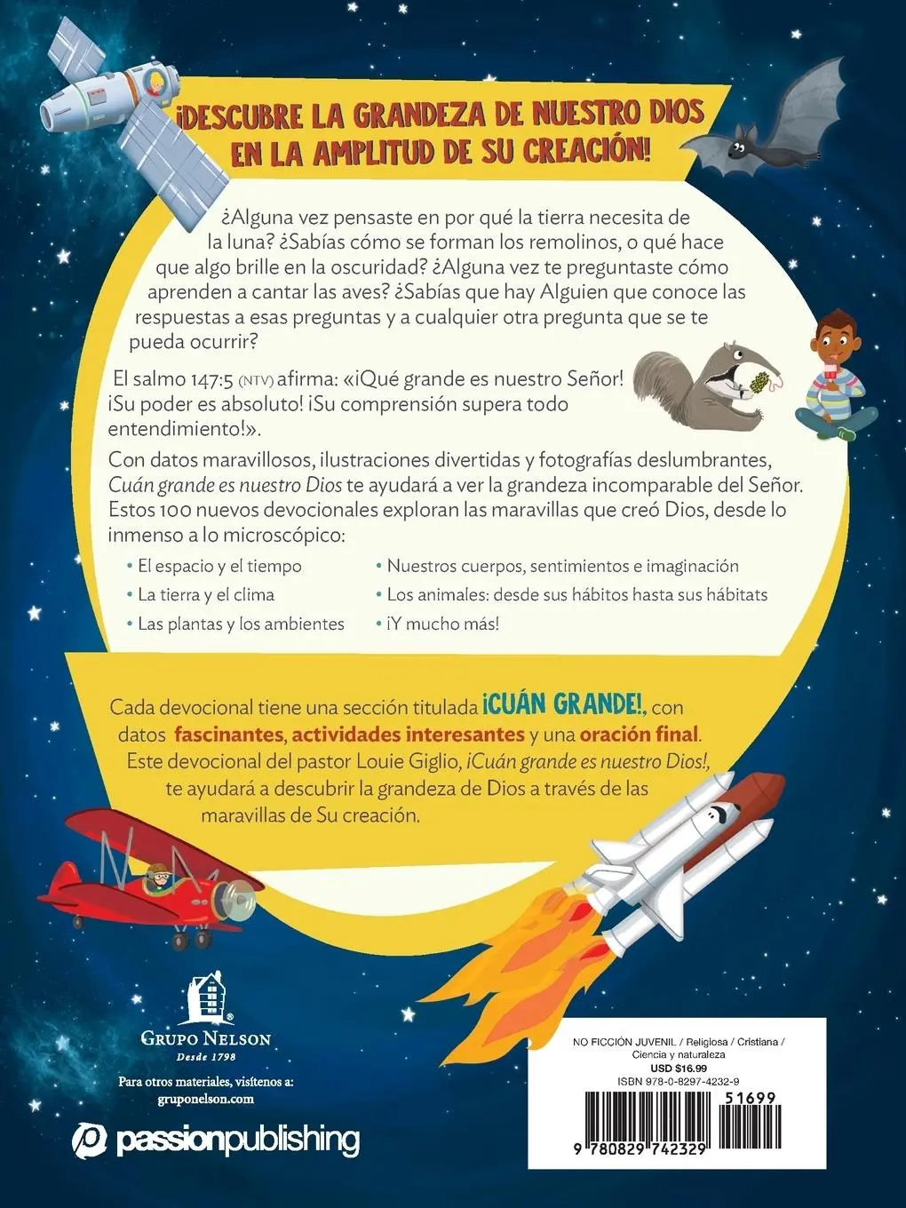 Rückseite: 9780829742329 | ¡Cuán grande es nuestro Dios! Softcover How Great Is Our God | Giglio
