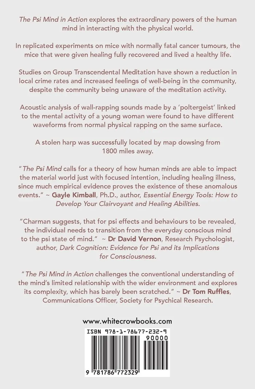 Rückseite: 9781786772329 | The PSI Mind in Action | Robert A. Charman | Taschenbuch | Englisch