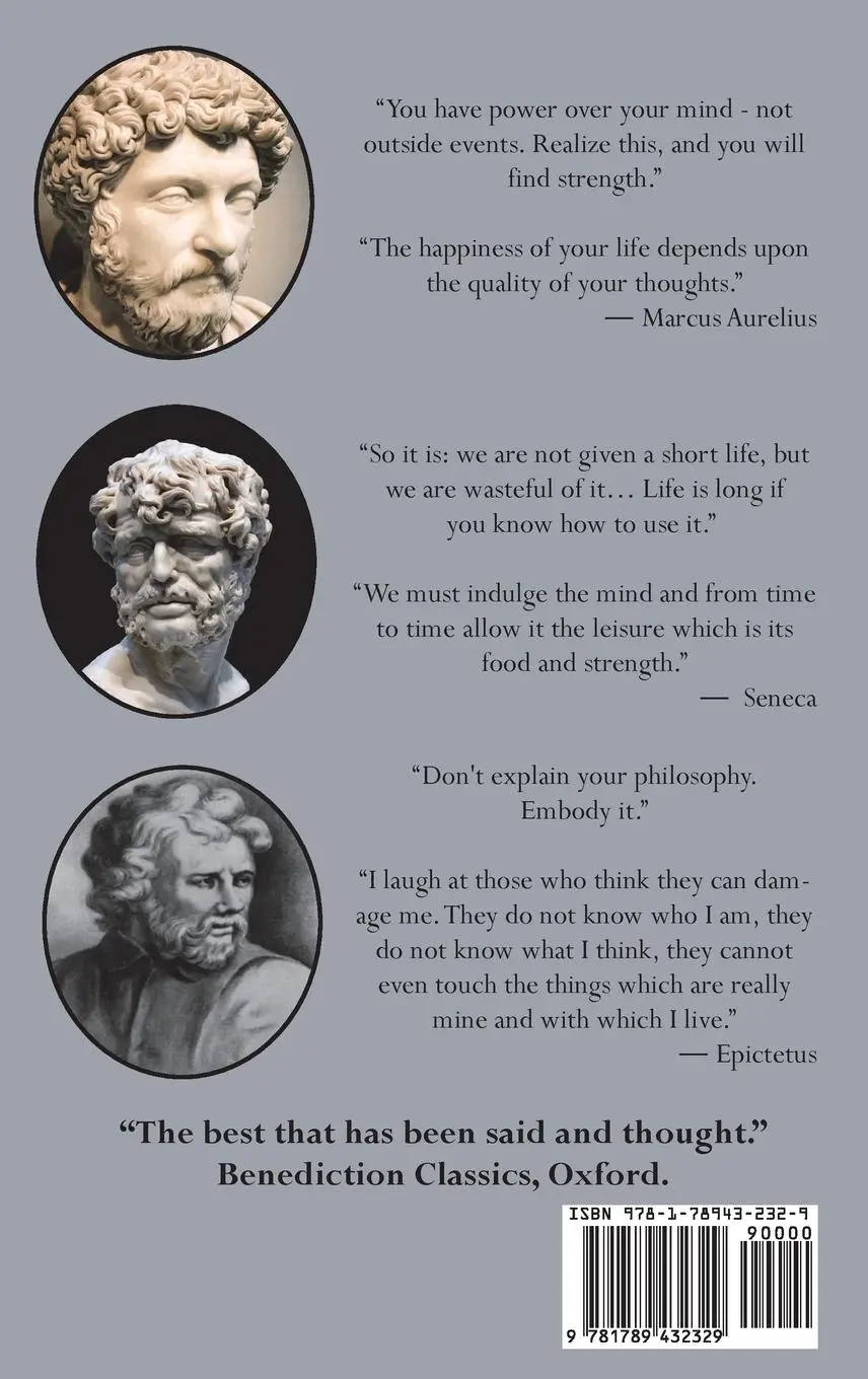 Rückseite: 9781789432329 | Three Stoic Classics | Marcus Aurelius (u. a.) | Buch | Gebunden