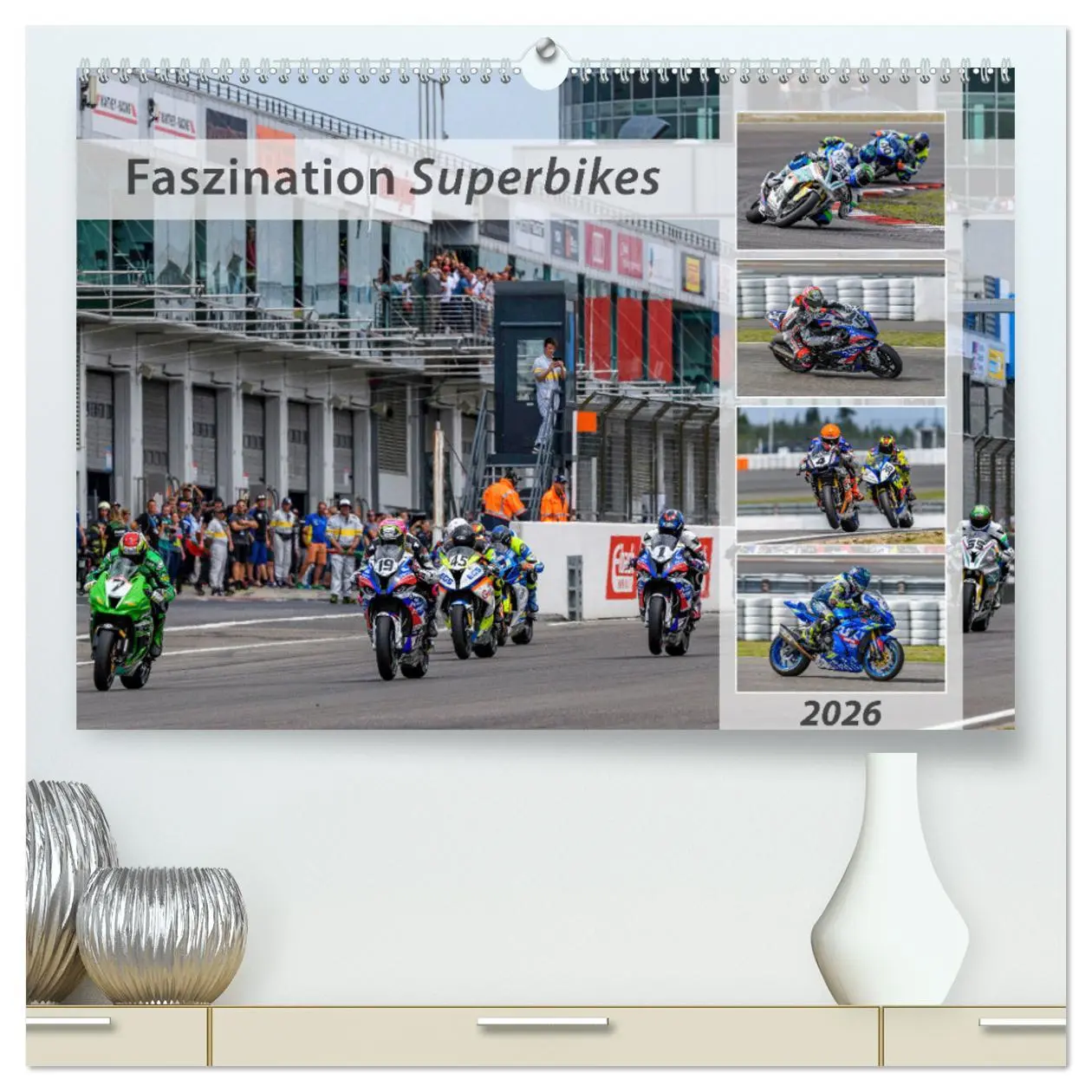 Cover: 9783457272329 | Faszination Superbikes (hochwertiger Premium Wandkalender 2026 DIN...