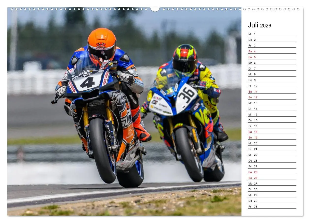 Bild: 9783457272329 | Faszination Superbikes (hochwertiger Premium Wandkalender 2026 DIN...