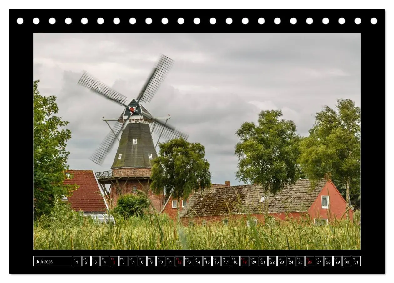 Bild: 9783516122329 | Rysum - Warfendorf in Ostfriesland (Tischkalender 2026 DIN A5...