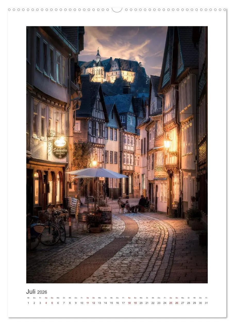 Bild: 9783516362329 | Mein Marburg (Wandkalender 2026 DIN A2 hoch), CALVENDO Monatskalender