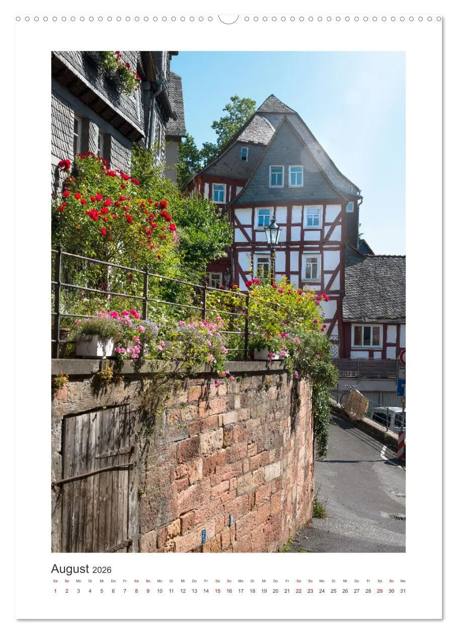 Bild: 9783516362329 | Mein Marburg (Wandkalender 2026 DIN A2 hoch), CALVENDO Monatskalender