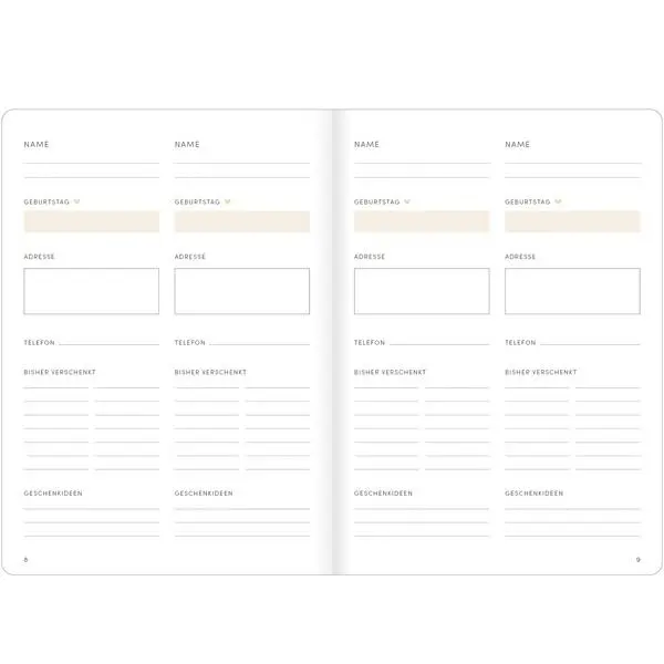 Bild: 9783731882329 | Geburtstagsplaner | Verlag Korsch | Kalender | 72 S. | Deutsch