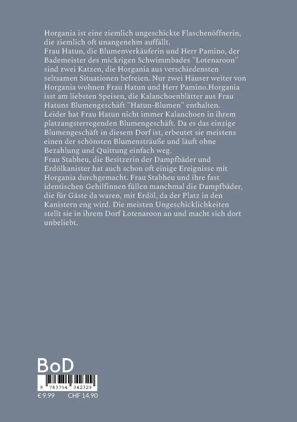 Rückseite: 9783754342329 | Horgania | Geschichten eines Flaschenöffners | Selina Gruber | Buch