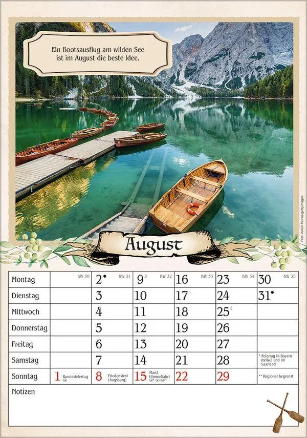 Bild: 9783819302329 | Kalender für Rentner 2027 | Verlag Korsch | Kalender | Spiralbindung