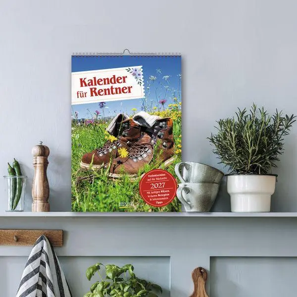 Bild: 9783819302329 | Kalender für Rentner 2027 | Verlag Korsch | Kalender | Spiralbindung