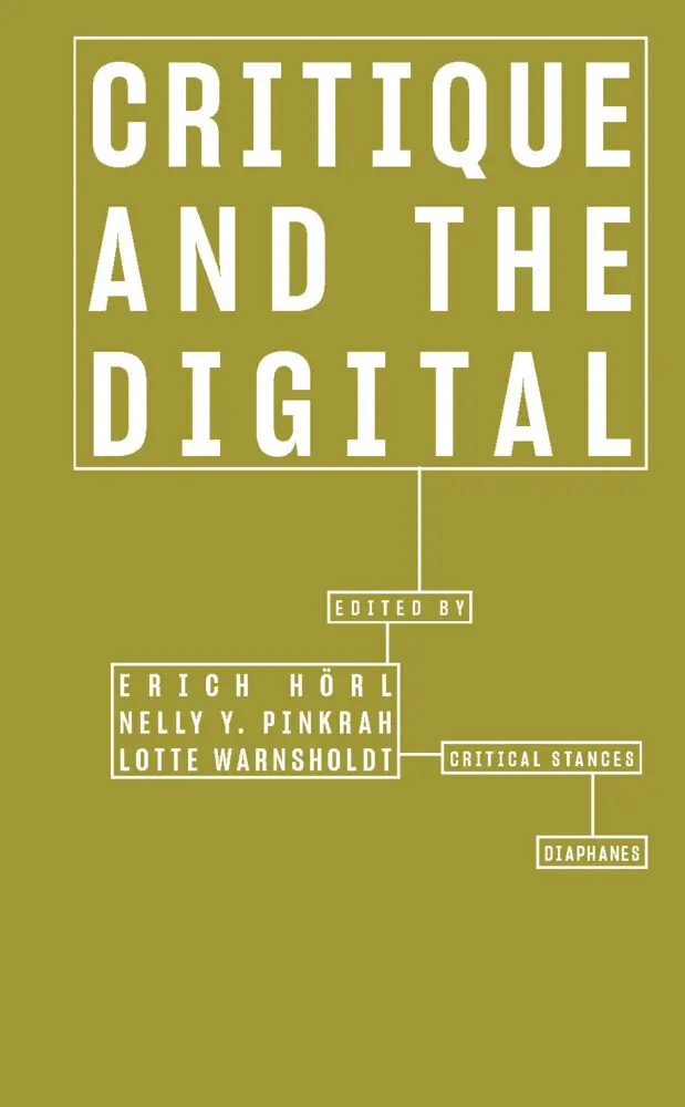 Cover: 9783035802429 | Critique and the Digital | Erich Hörl (u. a.) | Taschenbuch | 296 S.