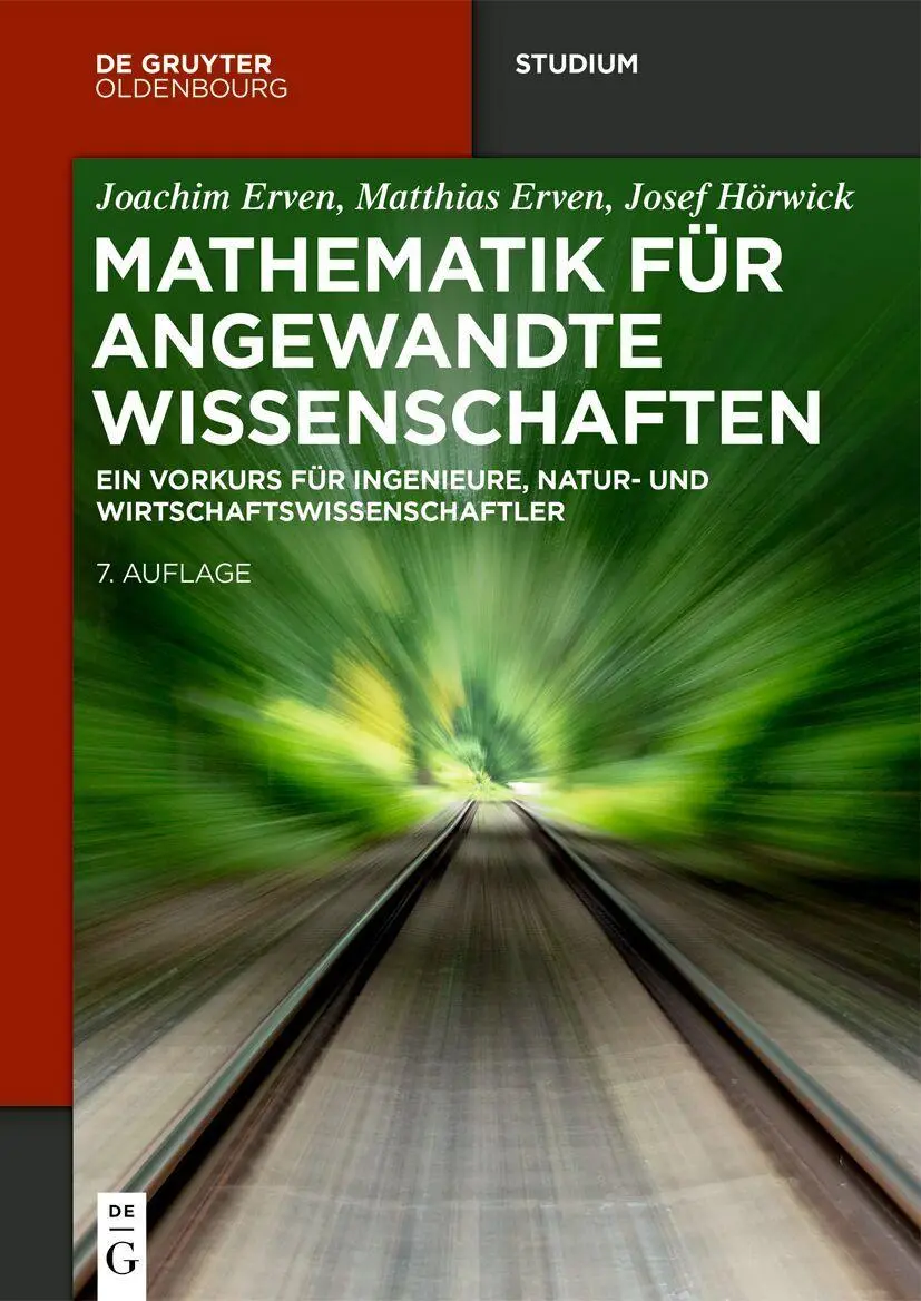 Cover: 9783111652429 | Mathematik für angewandte Wissenschaften | Joachim Erven (u. a.) | XV