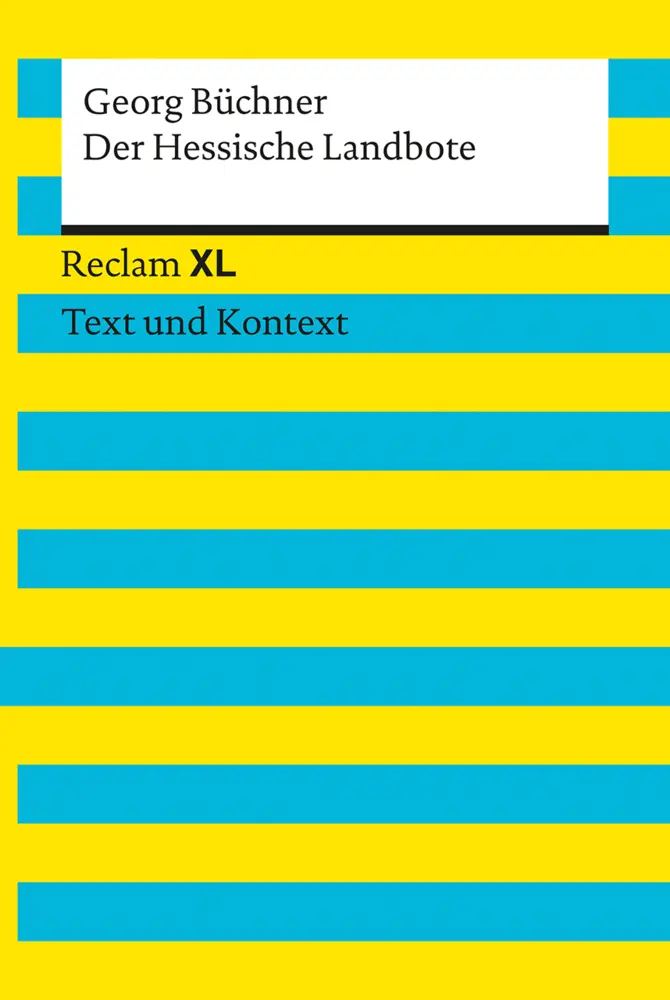 Cover: 9783150192429 | Der Hessische Landbote | Textausgabe mit Kommentar und Materialien