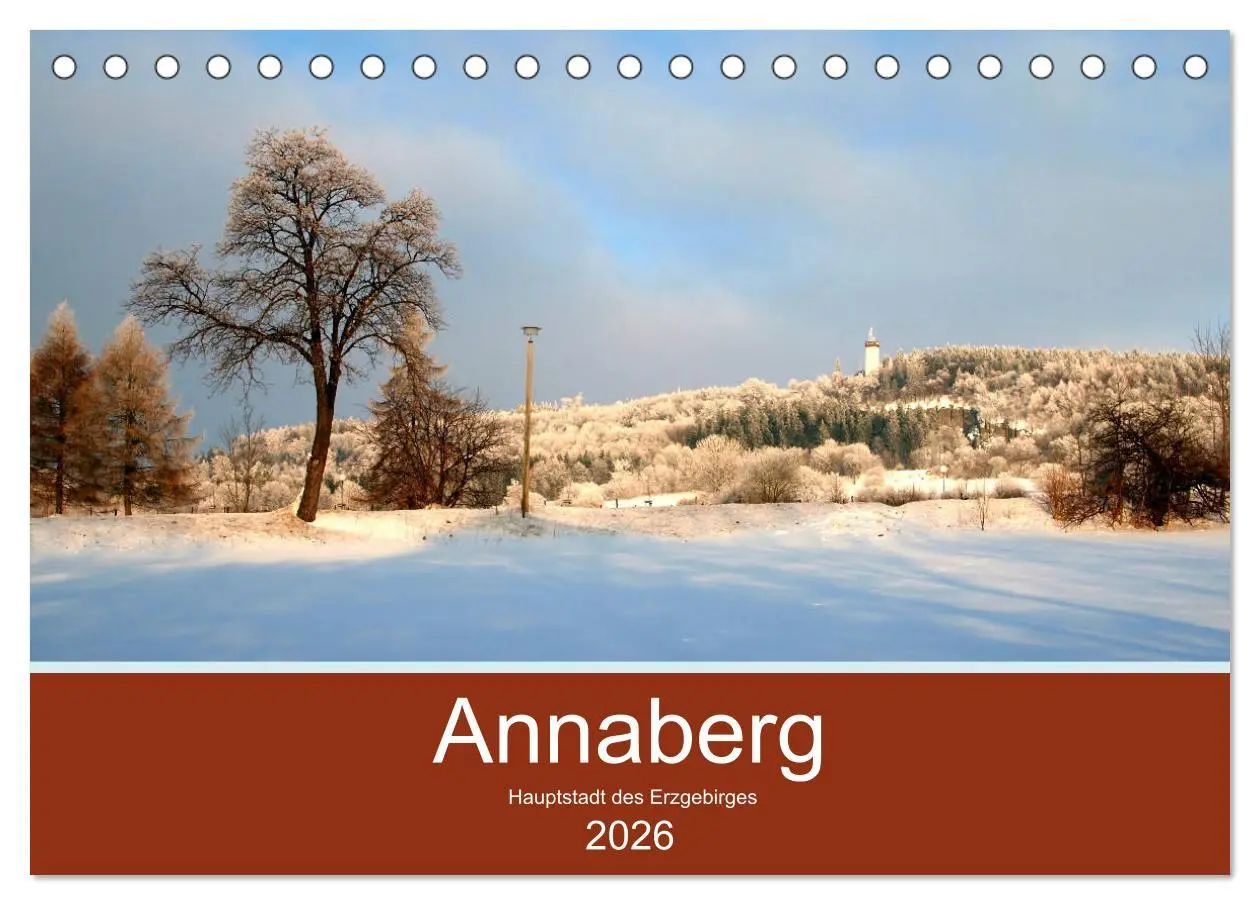 Cover: 9783457882429 | Annaberg - Hauptstadt des Erzgebirges (Tischkalender 2026 DIN A5...