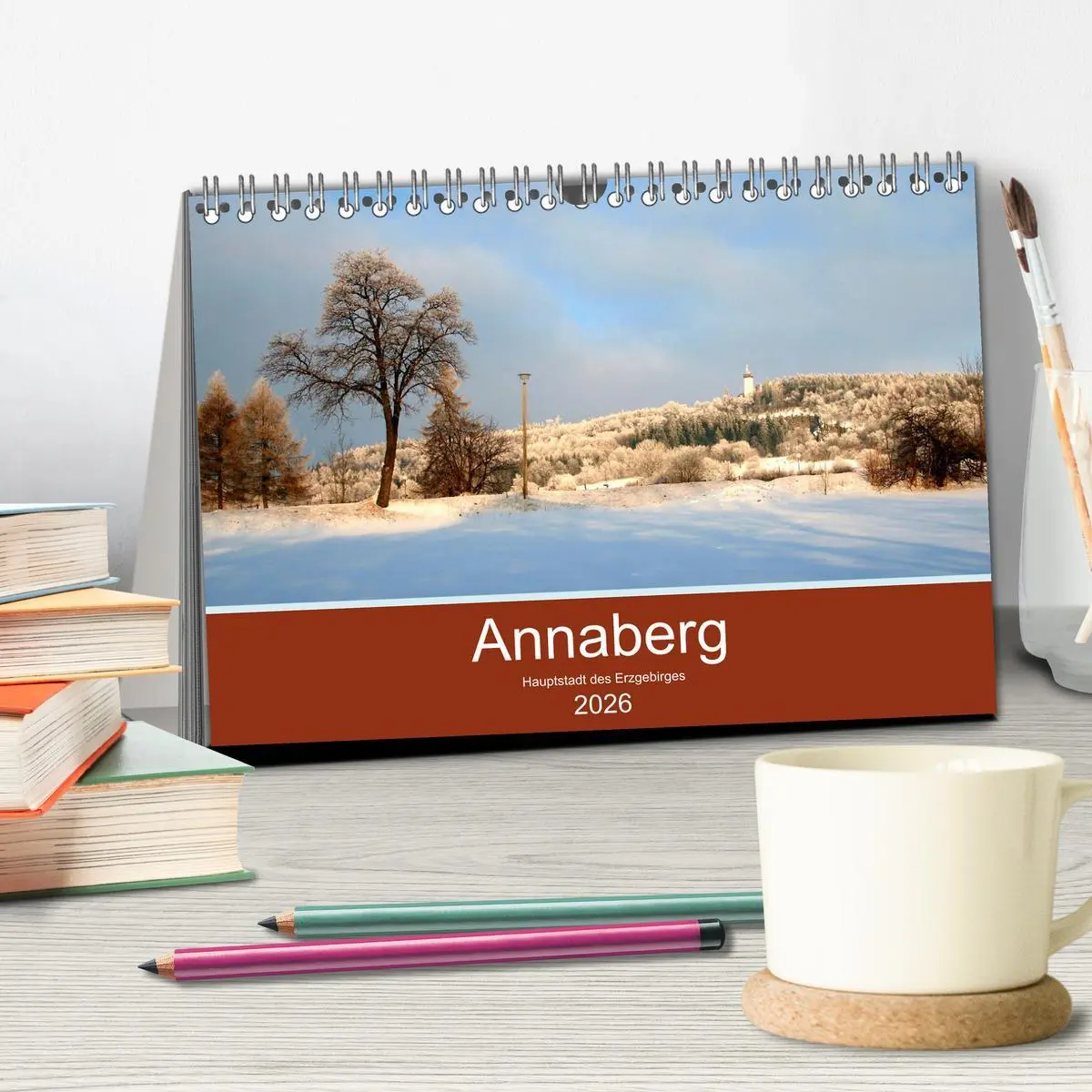 Bild: 9783457882429 | Annaberg - Hauptstadt des Erzgebirges (Tischkalender 2026 DIN A5...