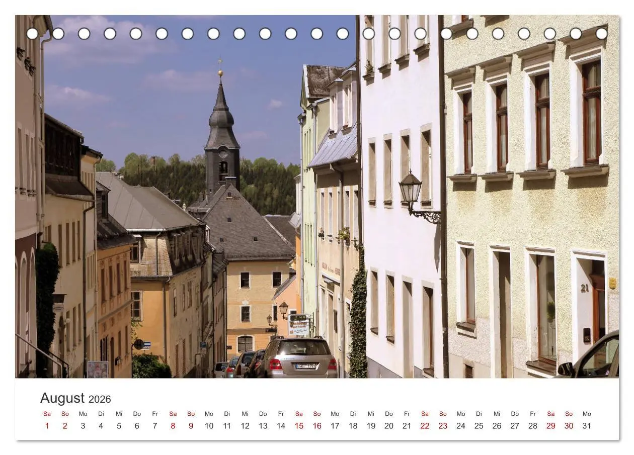 Bild: 9783457882429 | Annaberg - Hauptstadt des Erzgebirges (Tischkalender 2026 DIN A5...