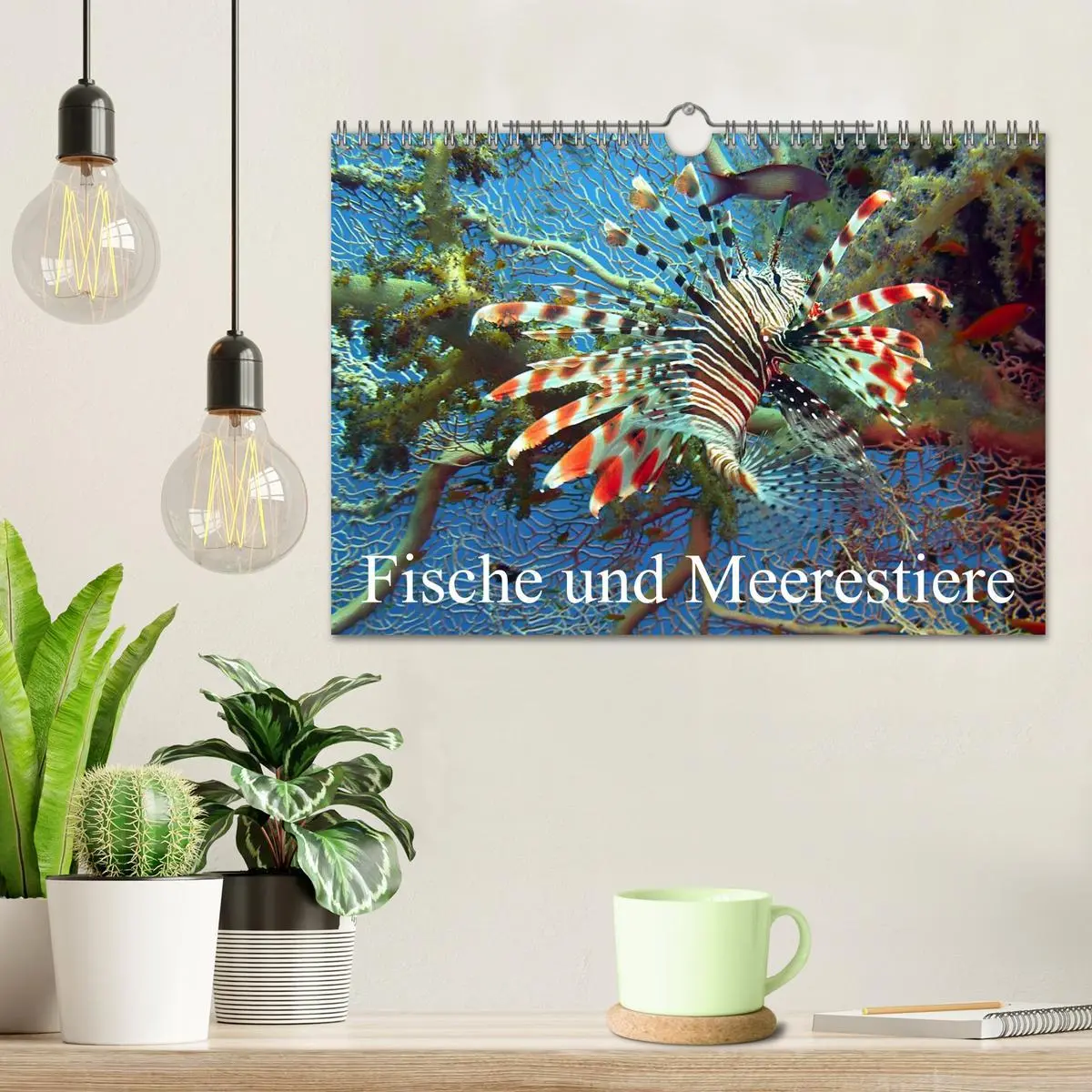 Bild: 9783516112429 | Fische und Meerestiere (Wandkalender 2026 DIN A4 quer), CALVENDO...