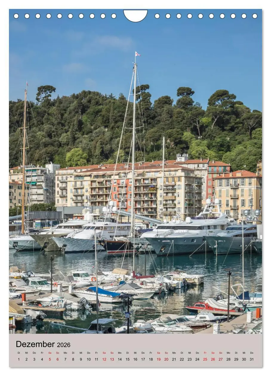 Bild: 9783516422429 | CÔTE D'AZUR Cannes, Monaco und Nizza (Wandkalender 2026 DIN A4...