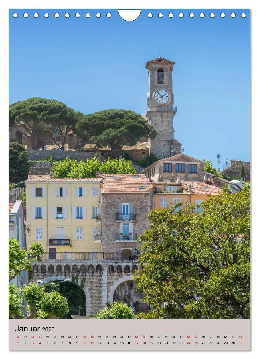 Bild: 9783516422429 | CÔTE D'AZUR Cannes, Monaco und Nizza (Wandkalender 2026 DIN A4...