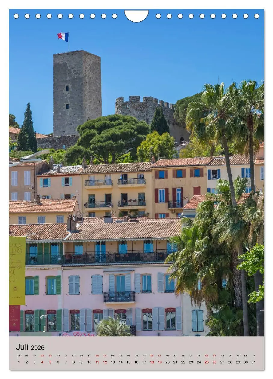 Bild: 9783516422429 | CÔTE D'AZUR Cannes, Monaco und Nizza (Wandkalender 2026 DIN A4...