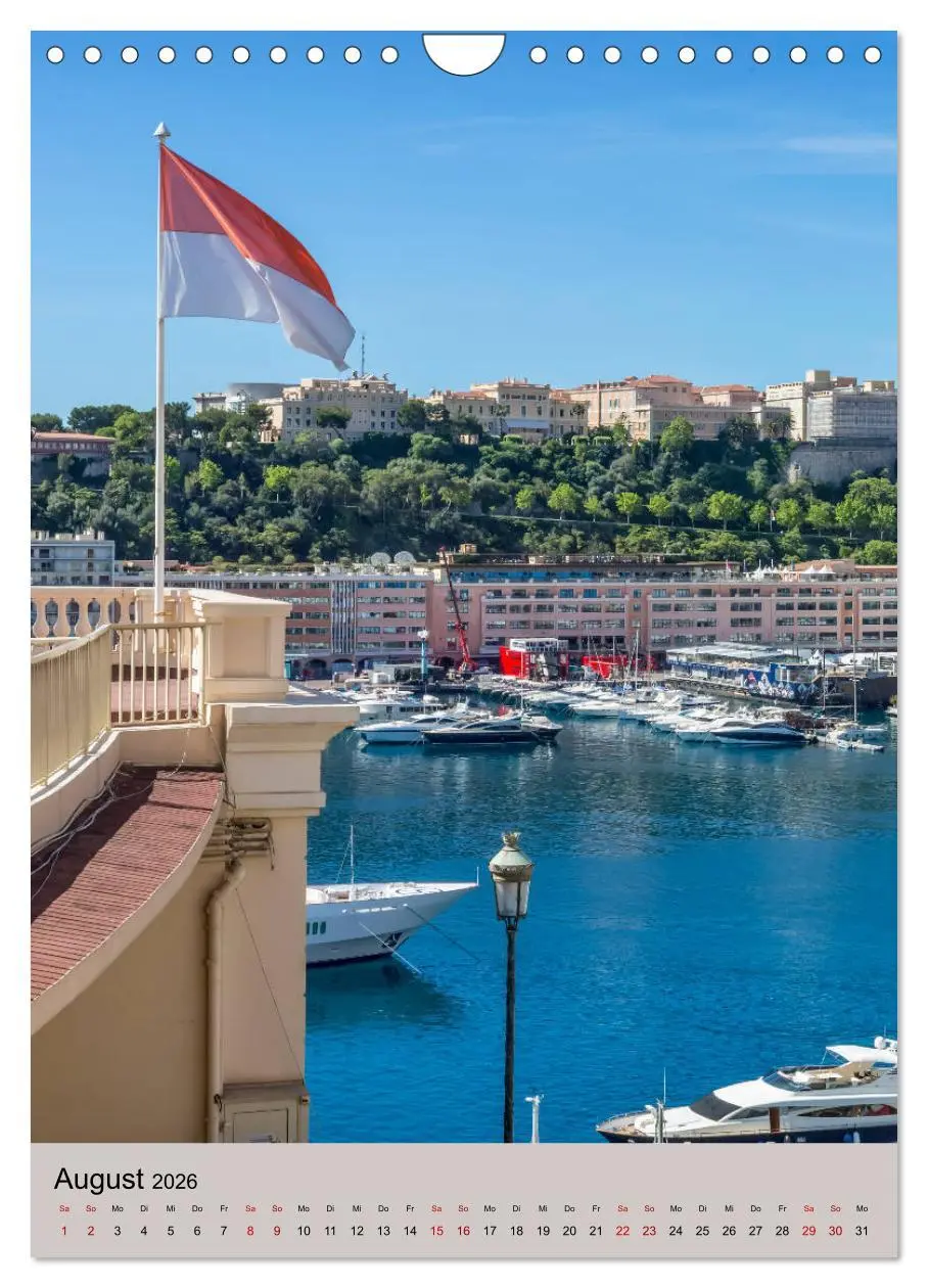 Bild: 9783516422429 | CÔTE D'AZUR Cannes, Monaco und Nizza (Wandkalender 2026 DIN A4...