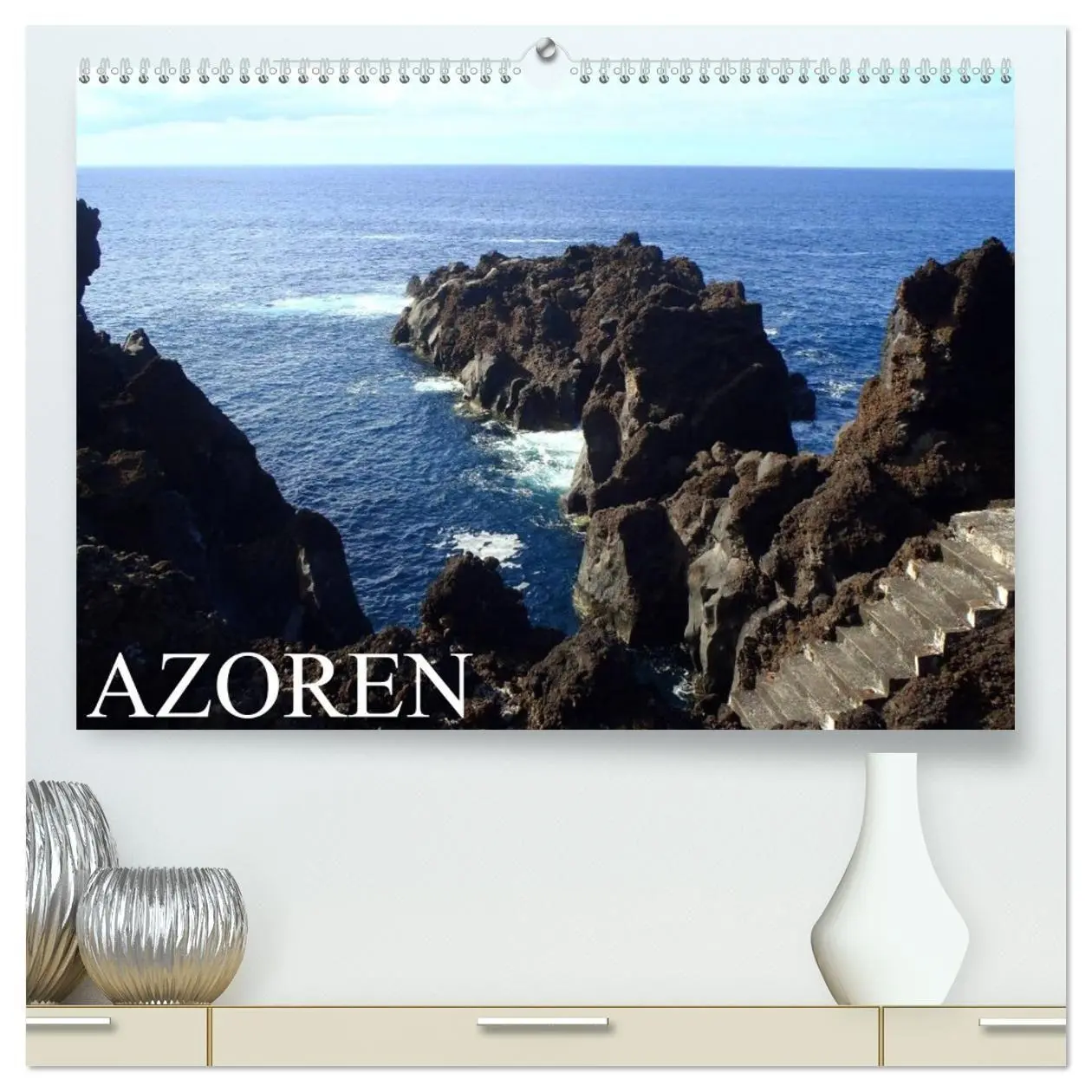 Cover: 9783594192429 | Azoren 2027 (hochwertiger Premium Wandkalender 2027 DIN A2 quer),...