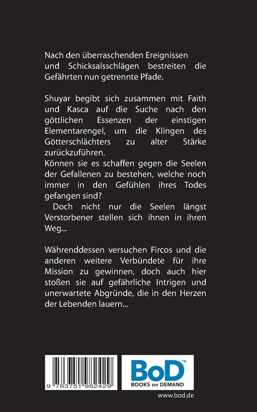 Rückseite: 9783751982429 | Götterdämmerung | Band 2 - Mitternacht | Manuela Stuka | Taschenbuch