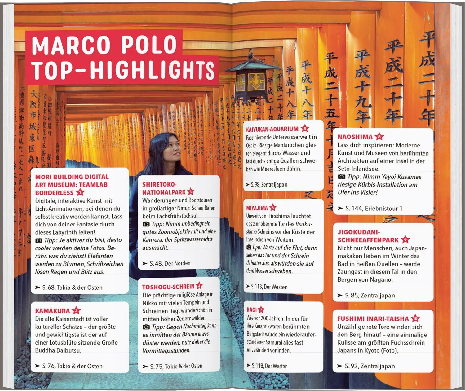Bild: 9783829742429 | MARCO POLO Reiseführer Japan | Sonja Blaschke (u. a.) | Taschenbuch