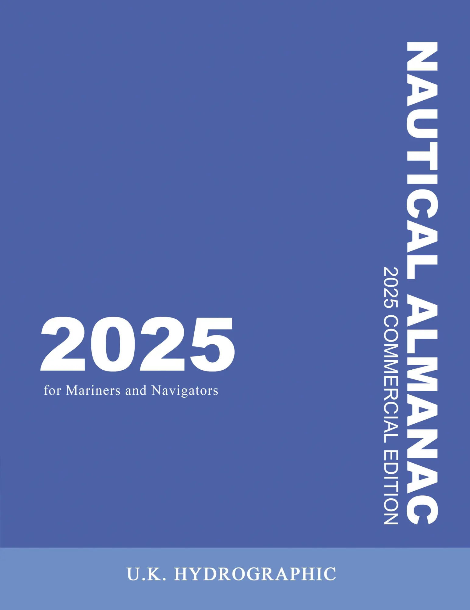 Cover: 9788235522429 | The 2025 Commercial Nautical Almanac for Mariners and Navigators