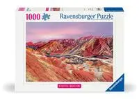 Cover: 4005555002529 | Erwachsenenpuzzle 1000 Teile - Regenbogenberge, China | Spiel | 2024