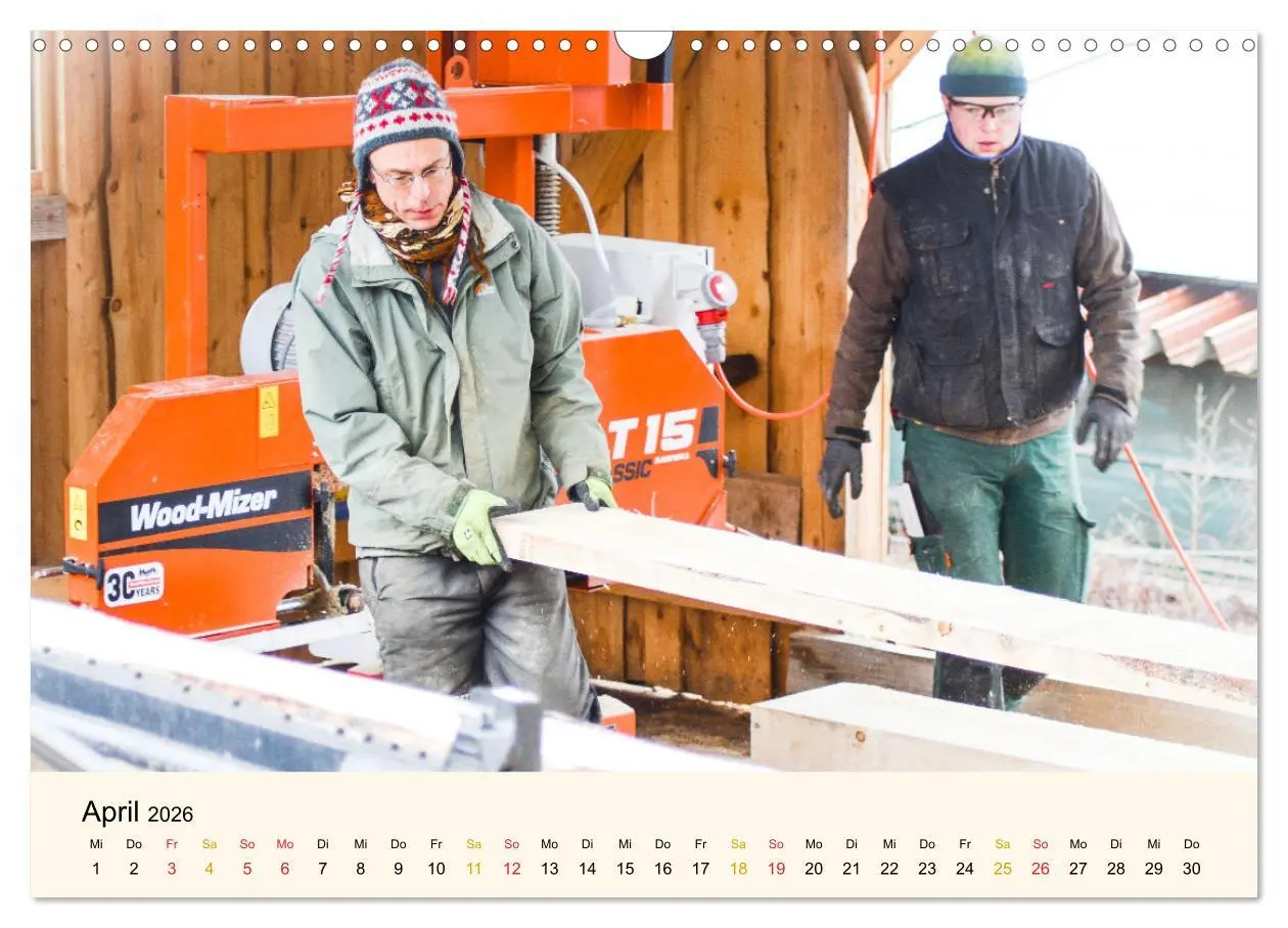 Bild: 9783457632529 | Faszination Holz (Wandkalender 2026 DIN A3 quer), CALVENDO...