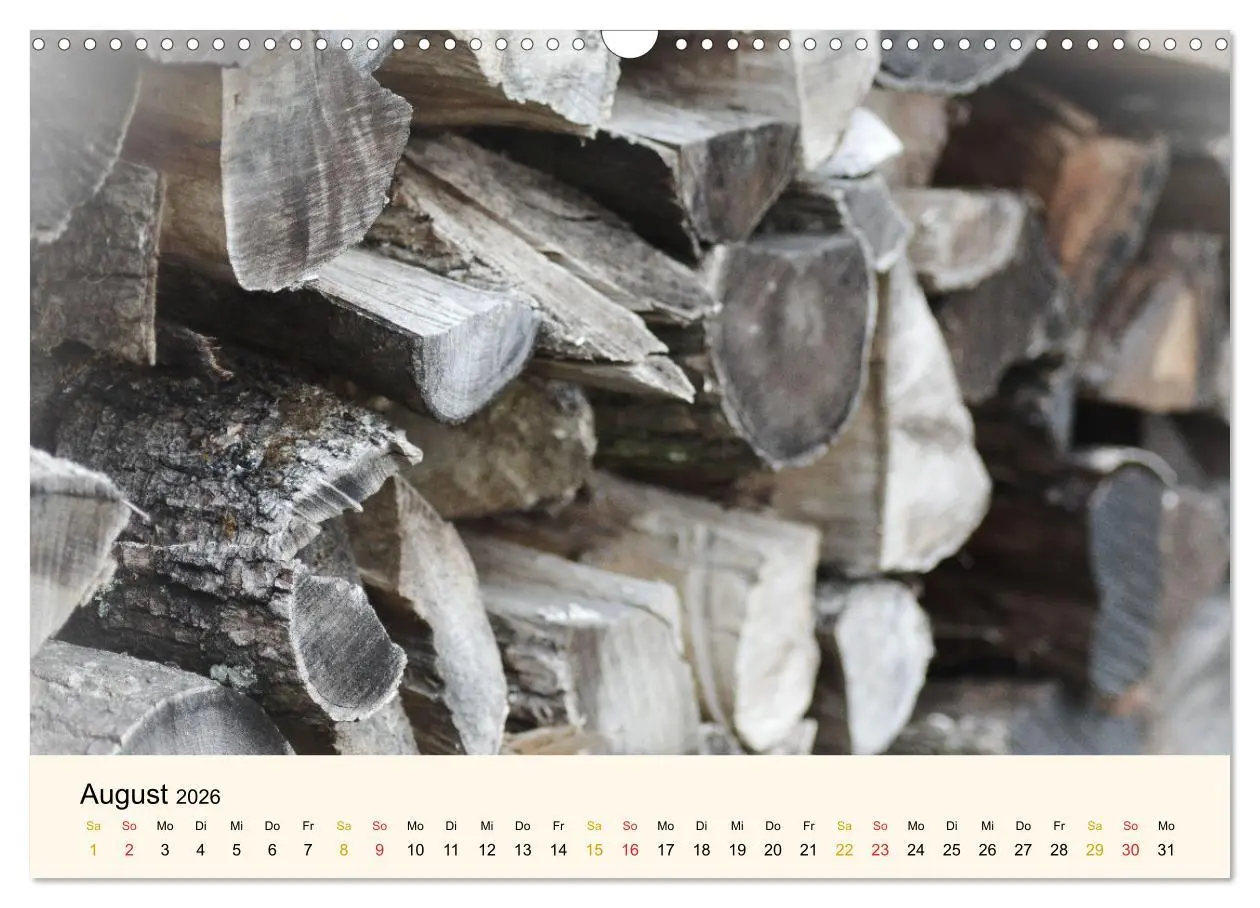 Bild: 9783457632529 | Faszination Holz (Wandkalender 2026 DIN A3 quer), CALVENDO...