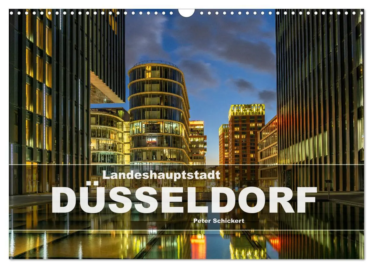 Cover: 9783457702529 | Landeshauptstadt Düsseldorf (Wandkalender 2026 DIN A3 quer),...