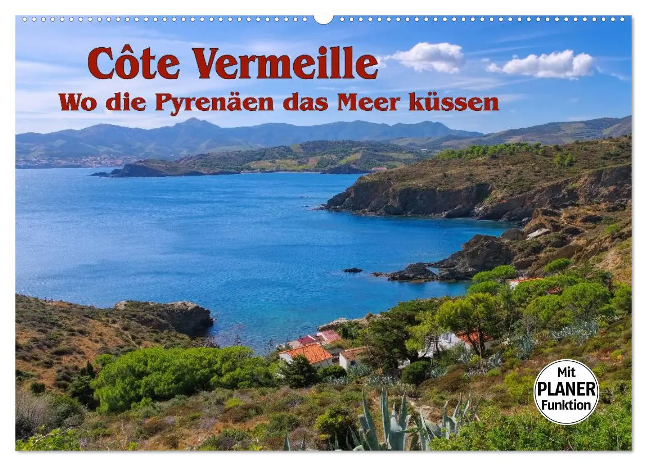 Cover: 9783457872529 | Cote Vermeille - Wo die Pyrenäen das Meer küssen (Wandkalender 2026...