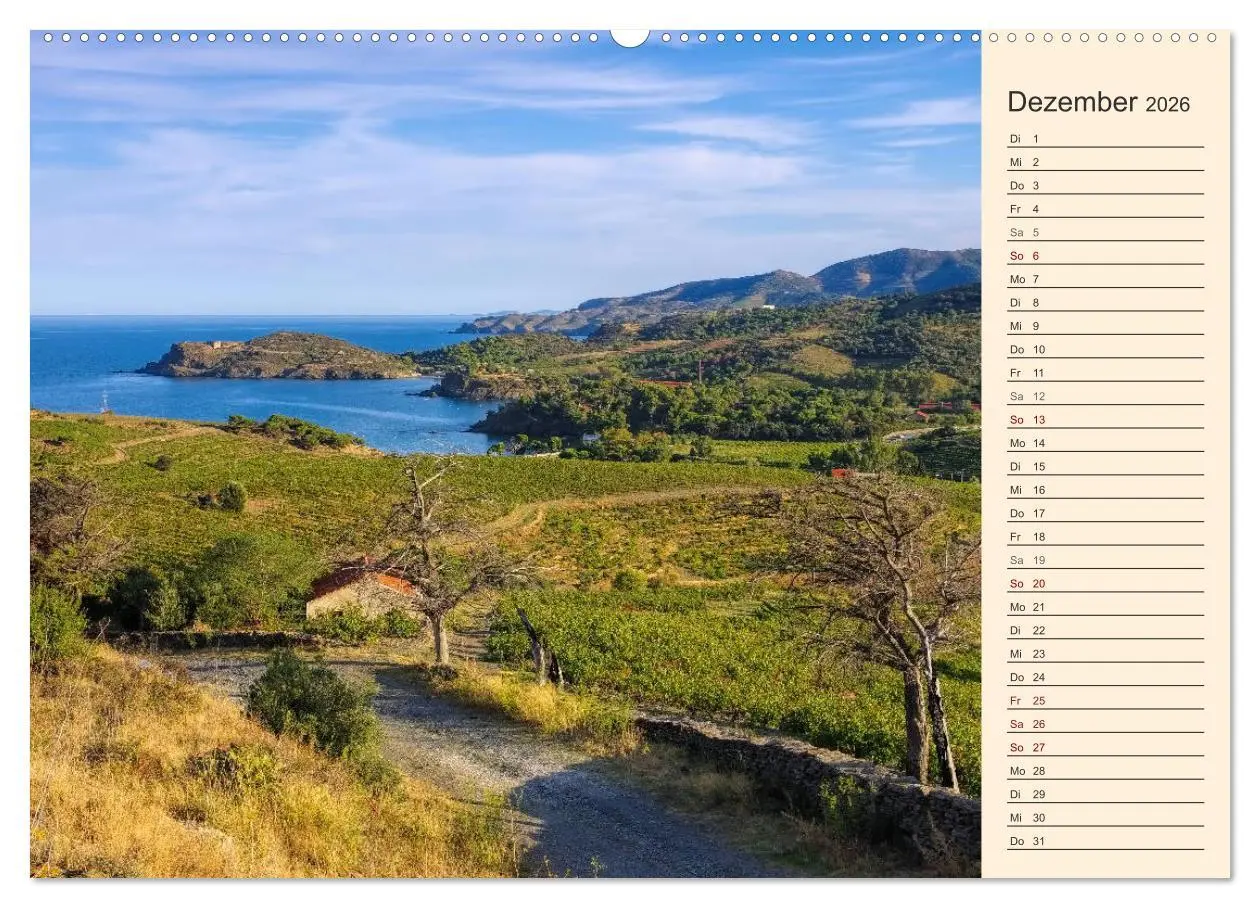 Bild: 9783457872529 | Cote Vermeille - Wo die Pyrenäen das Meer küssen (Wandkalender 2026...