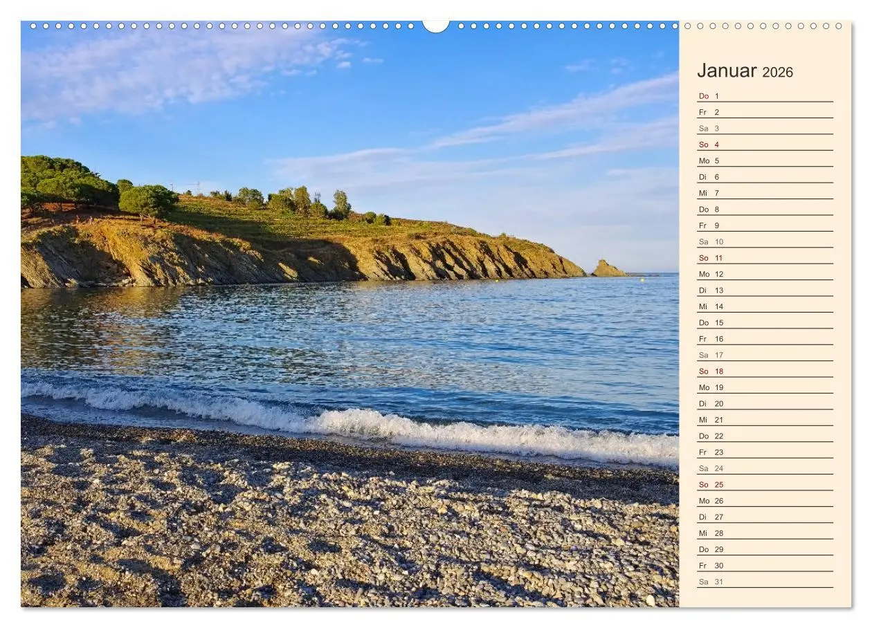 Bild: 9783457872529 | Cote Vermeille - Wo die Pyrenäen das Meer küssen (Wandkalender 2026...