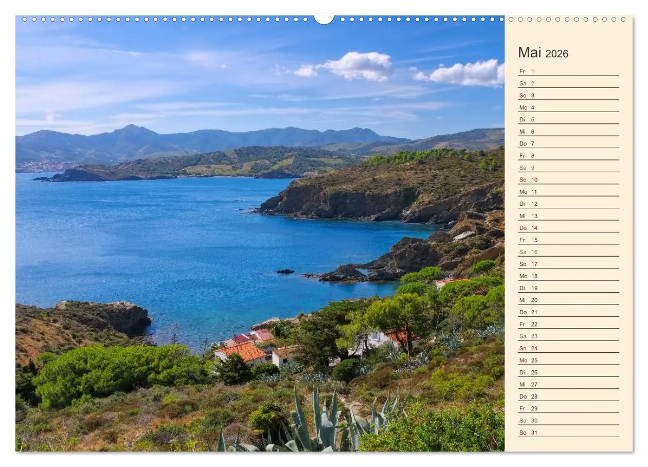 Bild: 9783457872529 | Cote Vermeille - Wo die Pyrenäen das Meer küssen (Wandkalender 2026...