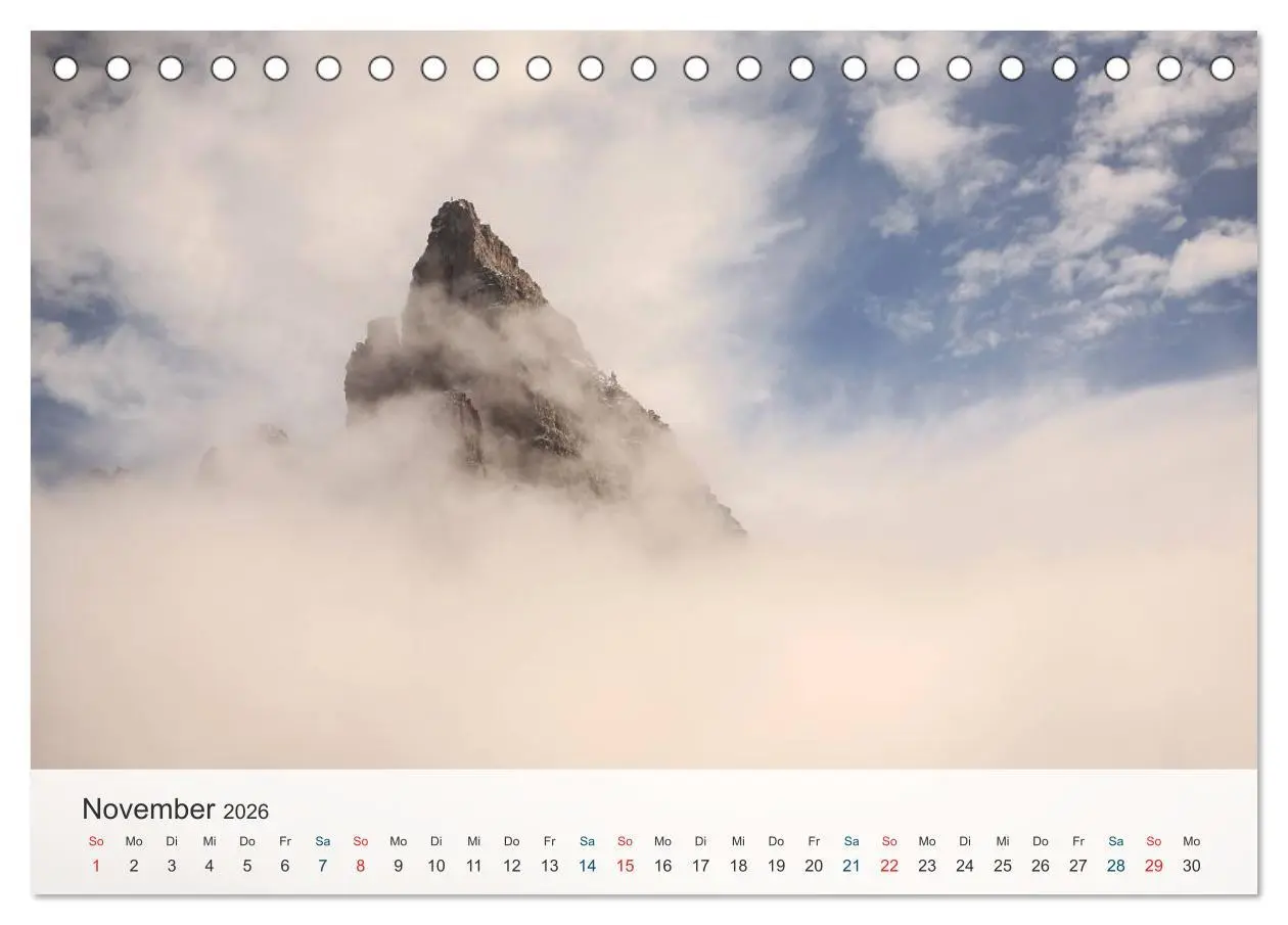 Bild: 9783516032529 | Dolomiten - Rundreise um Drei Zinnen (Tischkalender 2026 DIN A5...