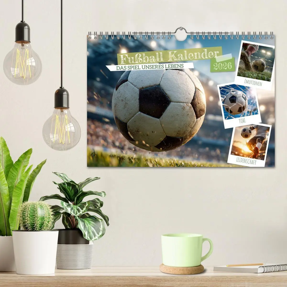 Bild: 9783516722529 | Fußball Kalender - Das Spiel unseres Lebens (Wandkalender 2026 DIN...