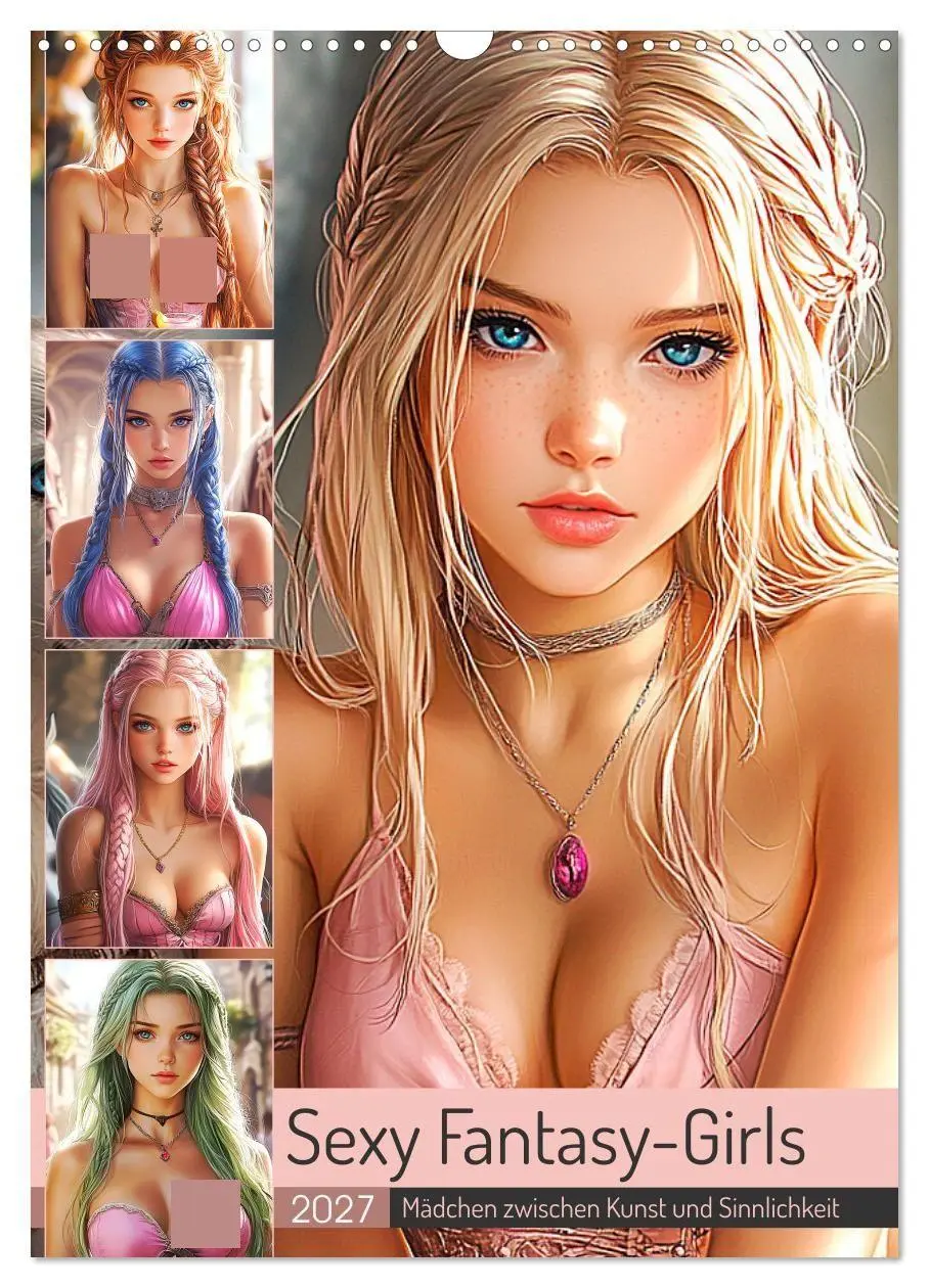 Cover: 9783569052529 | Sexy Fantasy-Girls. Mädchen zwischen Kunst und Sinnlichkeit...